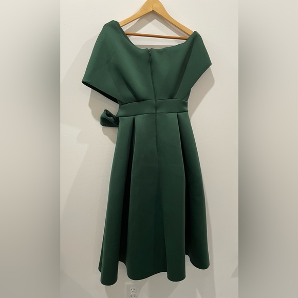 Fallen shoulder midi dress - Picture 4 of 7